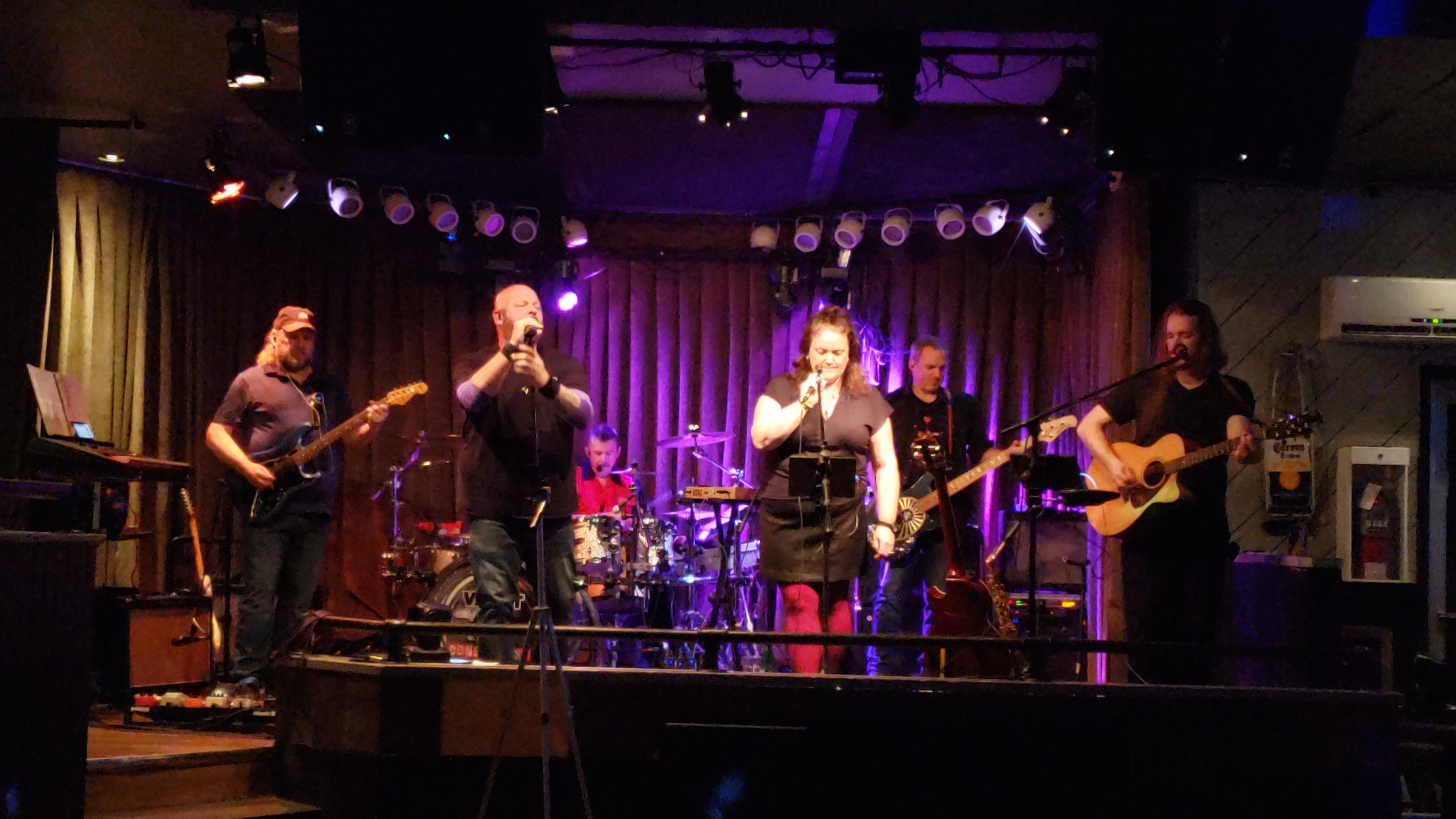 Vault Conspiracy on stage